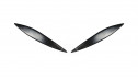 Eyelids eyebrows for Lexus GS300 GS400 GS430 Toyota Aristo Headlights Covers eyelash cilia