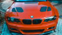 Bonnet gills Vorsteiner style for BMW e46 2001 - 2005 e34 e39 e60 | Hood Vents GTR | 