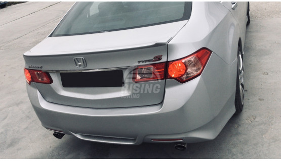 Type-S lip trunk spoiler for Honda Accord 8 / Acura TSX CU2 2008 - 2013