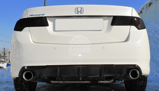 Bumper diffuser with reflectors holes V3 for Honda Accord 8 & Acura TSX CU2 | 2008-2013