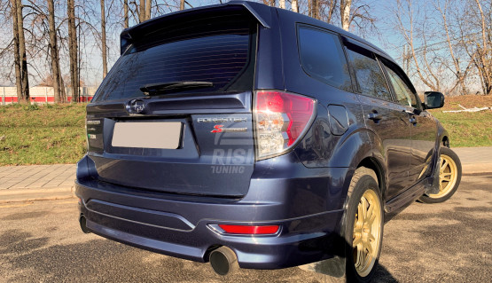 Rear middle tail Spoiler for Subaru Forester SH S12 2007-2013