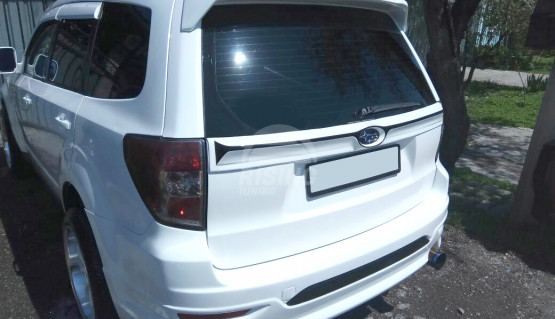 Rear middle tail Spoiler for Subaru Forester SH S12 2007-2013