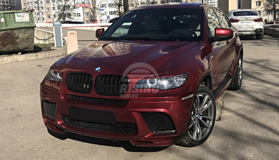 Front eyelids cover for BMW X6 E71, E72