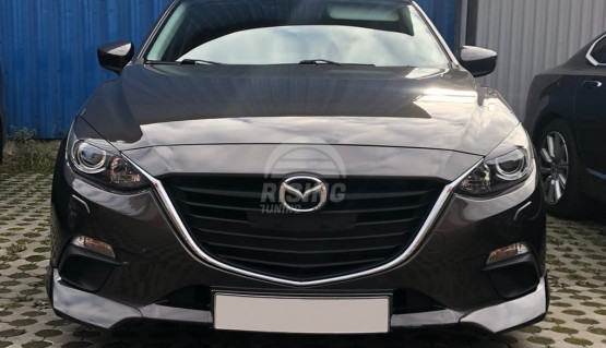 Front lip fangs SkyActiv for Mazda 3 Axela 2013-2016