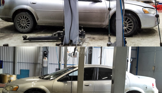 Leveling Lift Kit set for Mitsubishi Galant 8 USA USDM | Chrysler Sebring & Dodge Stratus | Strut spacers | 1.2 Inches