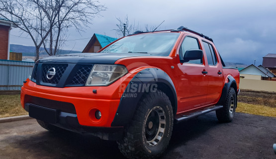 Complete wide body kit for Nissan Navara & Frontier | D40 | Wheel Arch Extensions