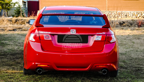 Mugen rear trunk high spoiler for Honda Accord 8 & Acura TSX CU1 CU2 | 2008-2014