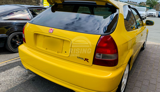 Type-R rear trunk spoiler & Base plate for Honda Civic EK | EK9 | 1996 - 2001