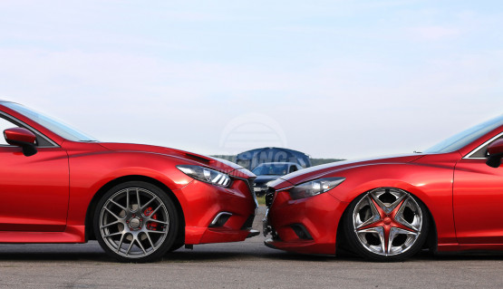 Lip Fangs for front bumper SkyActiv Mazda6 & Mazda Atenza GJ