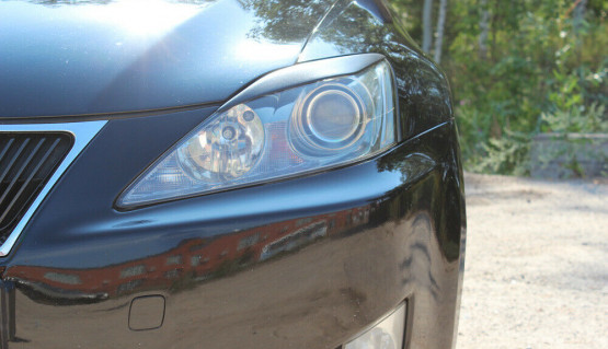 Eyelids eyebrows for Lexus IS 2gen 05-12 Headlights Covers eyelash is250/350/ISF