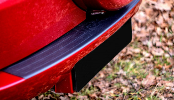 Rear bumper trim for Toyota Rav4 2005-2010 plate sill protector cover