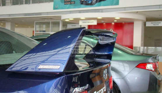 Mugen rear trunk high spoiler for Honda Accord 8 & Acura TSX CU1 CU2 | 2008-2014