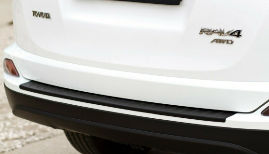 Rear bumper trim for Toyota Rav4 2015-2018 XA40 plate sill protector cover