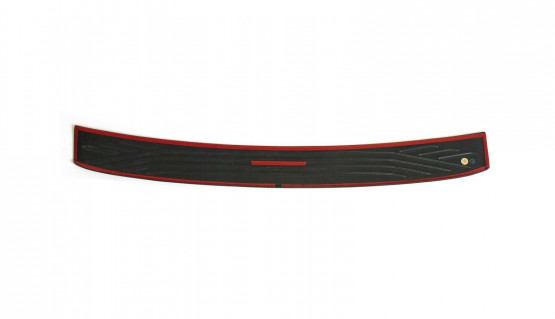 Rear bumper trim for Ford Focus mk3 14-19 hatchback plate sill protector cover
