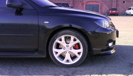 Front Fangs for Mazda 3 2003 - 2009 Sport Hatchback 